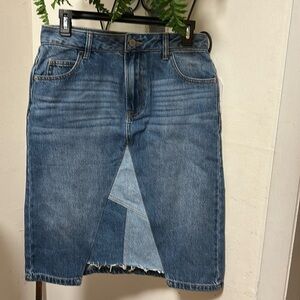 NWT Time and Tru Denim Skirt